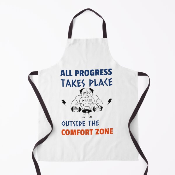 Item preview, All Progress Takes Place Outside The Comfort Zone Dark designed and sold by Rodayna Elnaggar.