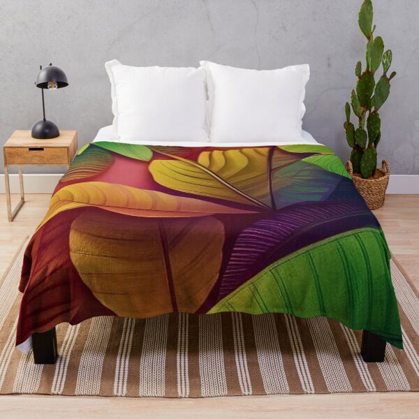 Item preview, Colorful tropical leaves designed and sold by Cedex.