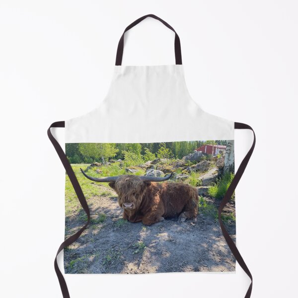 Aperçu de l'œuvre Scottish Highland Cattle Bull 4463 créée et vendue par SaarelaHighland.