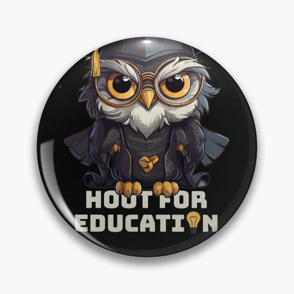 Item preview, Brainy Owl - Hoot for Education - Back to School for Students and Teachers designed and sold by LOT7Clothing.