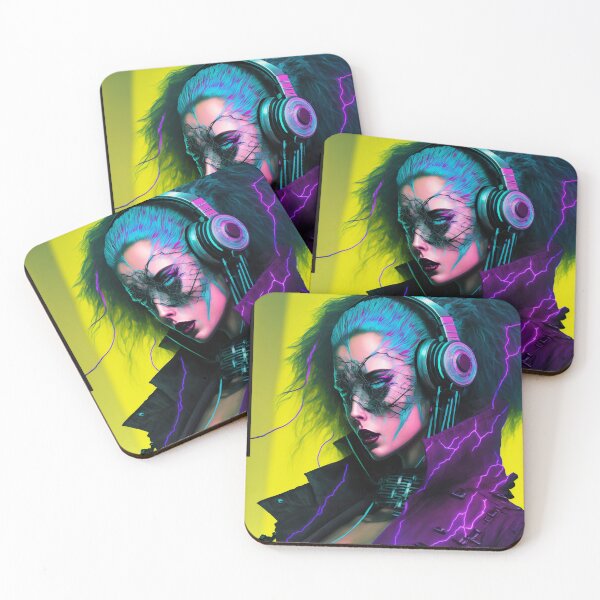 Item preview, Cyberpunk Woman Artwork designed and sold by Cybronauts.