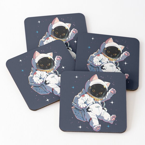Item preview, Space Cat designed and sold by Retro-Freak.