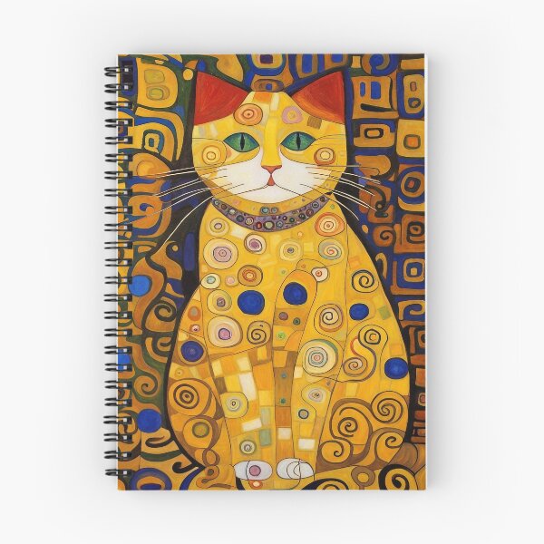 Item preview, Gustav Klimt Cat designed and sold by Hugo Bloke.