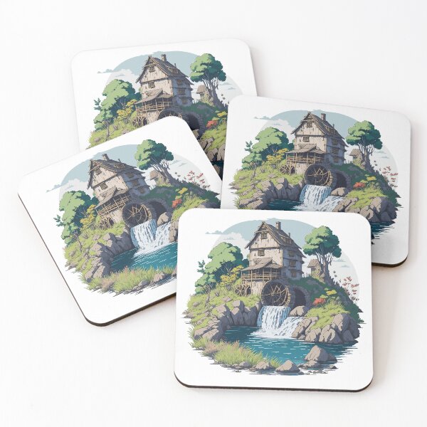 Item preview, Enchanted Water Mill designed and sold by bubblegarden.