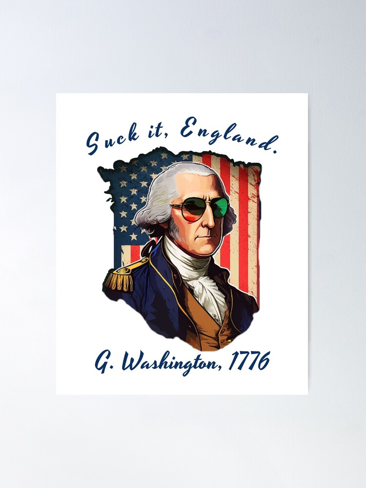 President General George Washington Revolutionary War Rubber Duck