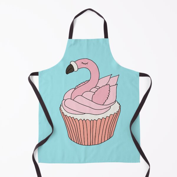 Item preview, Pink flamingo cupcake by Sasa Elebea designed and sold by Sabrina Brugmann.