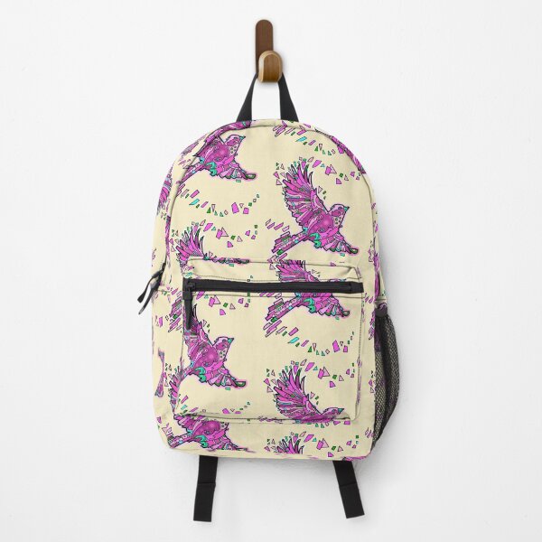 Item preview, Pink geometric bird flying designed and sold by weilertsen.