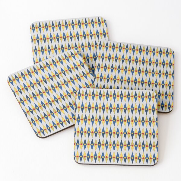 Item preview, Mid Century Modern No. 10 - diamond pattern designed and sold by TalkingHerds.