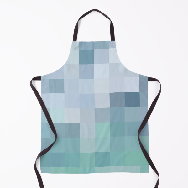 Item preview, Beach House Décor Squares Mosaic Coastal Style Abstract Ocean Colors 4 of 4 designed and sold by Beachy.