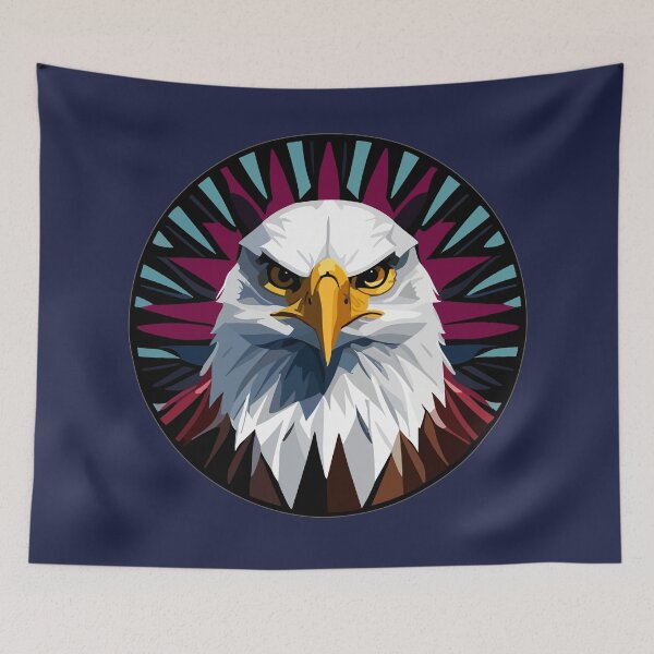 Item preview, Eagle Cartoon Art 19 designed and sold by tpixx.