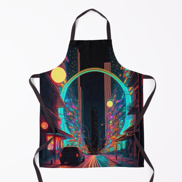Item preview, Neon Light Streets designed and sold by Cybronauts.