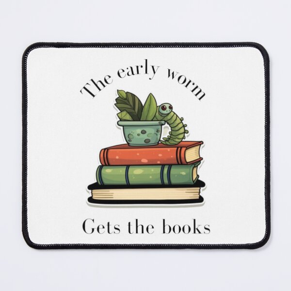 Item preview, Caterpillar and Books designed and sold by EndlessOasis.