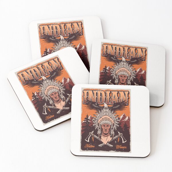 Item preview, Indian native warrior designed and sold by TirrellColister.