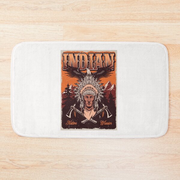 Item preview, Indian native warrior designed and sold by TirrellColister.