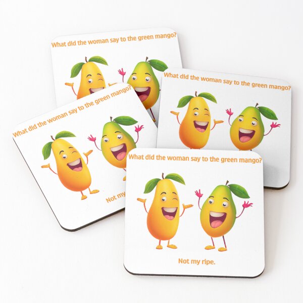 Item preview, Mango Pun - What did the woman say? designed and sold by Fantes.