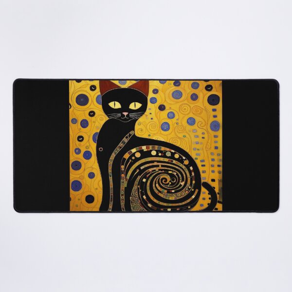 Aperçu de l'œuvre Chat de Gustav Klimt créée et vendue par Hugo Bloke.