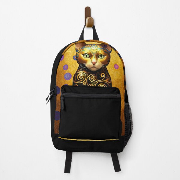 Item preview, Gustav Klimt Cat designed and sold by Hugo Bloke.