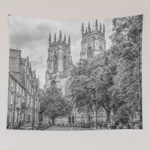 Item preview, York Minster Cathedral Black And White designed and sold by Paul Thompson Photography.