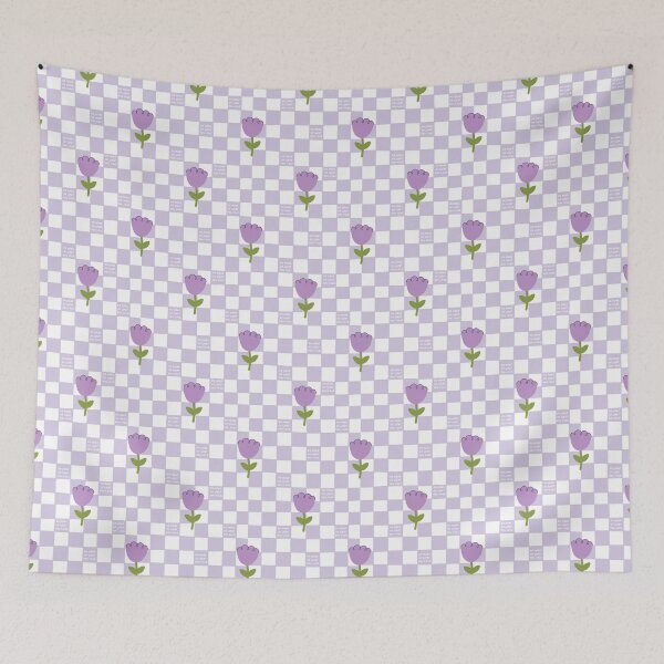 Item preview, Cute purple pattern designed and sold by Pom2903.