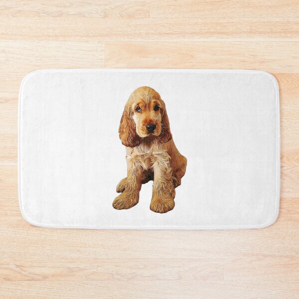 Item preview, Gold Cocker Spaniel Puppy Dog designed and sold by ElegantCat.