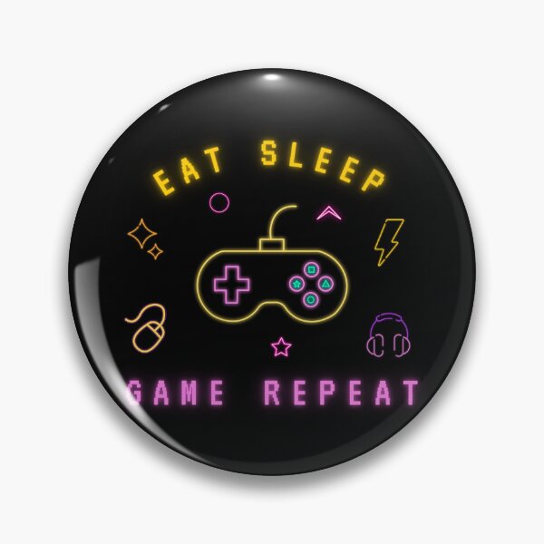 Item preview, "Gaming Defined: Eat, Sleep, Game, Repeat!" designed and sold by PRINT SCAPE.
