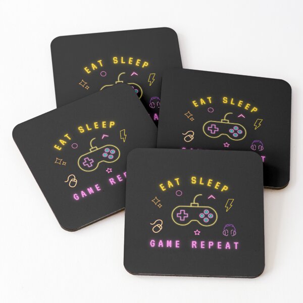 Item preview, "Gaming Defined: Eat, Sleep, Game, Repeat!" designed and sold by PRINT SCAPE.