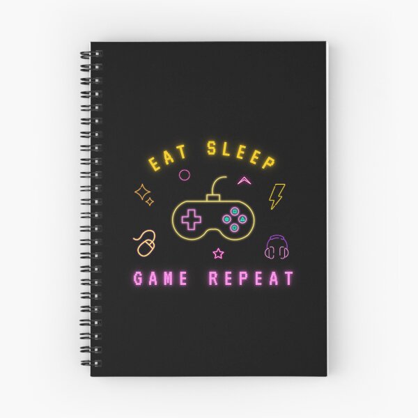 Item preview, "Gaming Defined: Eat, Sleep, Game, Repeat!" designed and sold by PRINT SCAPE.