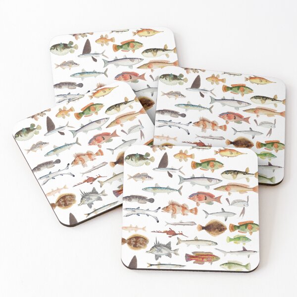 Item preview, fish set designed and sold by woodenism.