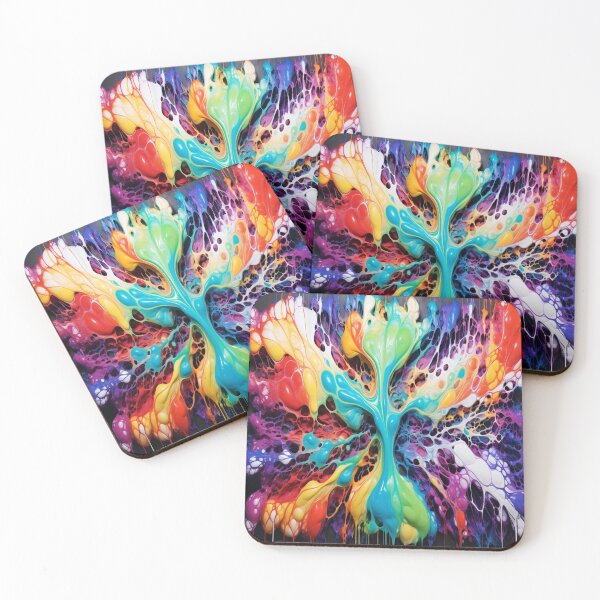 Item preview, Abstract Paint Pattern designed and sold by Becooldesing.