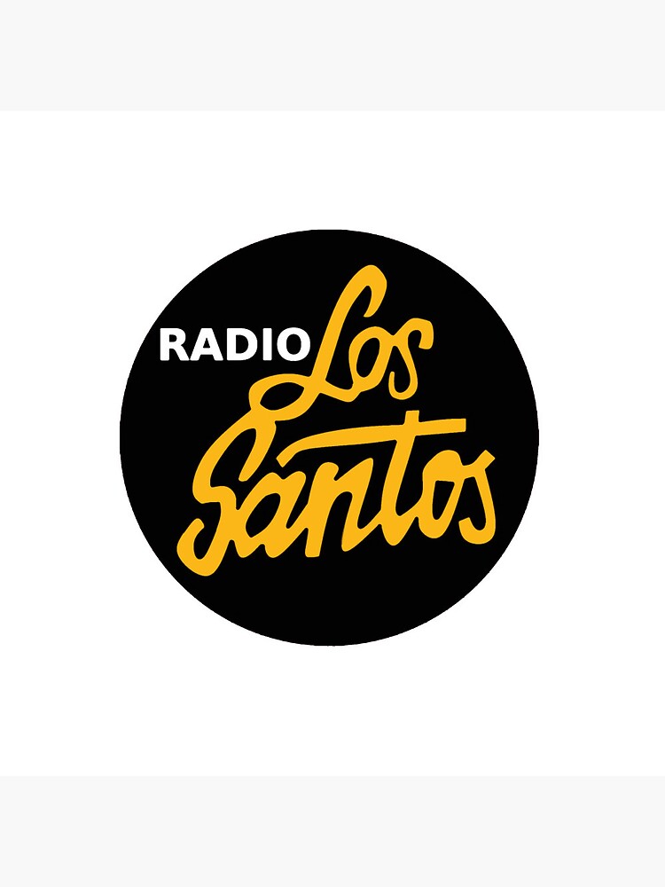 Radio Los Santos , Rock Radio Pin for Sale by theDlab