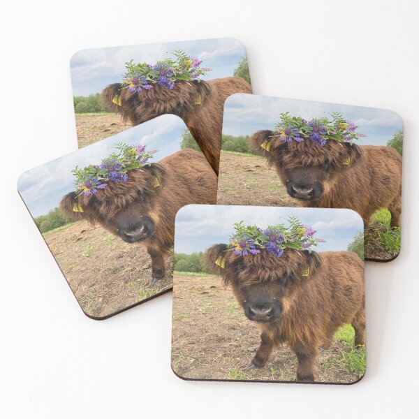 Item preview, Scottish Highland Cattle Calf 4487 designed and sold by SaarelaHighland.