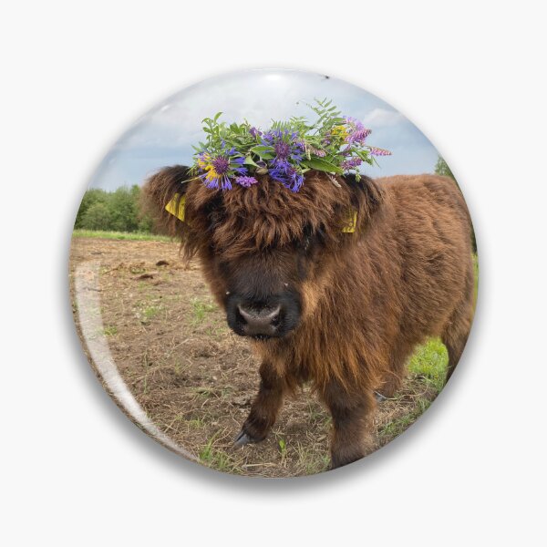 Artikelvorschau, Scottish Highland Cattle Calf 4487 entworfen und verkauft von SaarelaHighland.