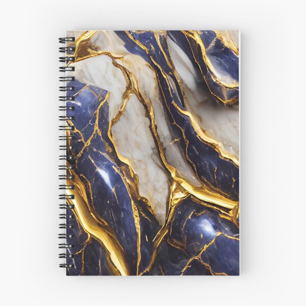 Item preview, Sapphire Texture . Gold Sparkle Veined Faux Marble designed and sold by UnderTheLantern.