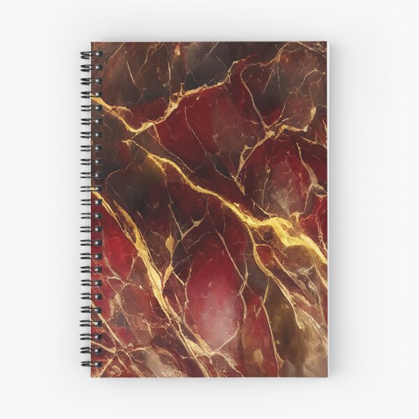 Item preview, Red and Gold Marble Texture. Faux Fire Red And Gold Marble  designed and sold by UnderTheLantern.