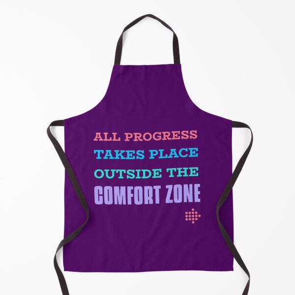 Item preview, All Progress Takes Place Outside The Comfort Zone Dark designed and sold by Rodayna Elnaggar.