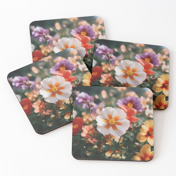 Item preview, Flores lindas e coloridas no jardim  designed and sold by Polistchuk.