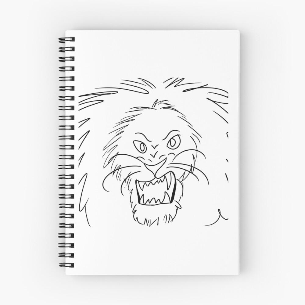 Item preview, Spiral Notebook designed and sold by RibbonLioness.