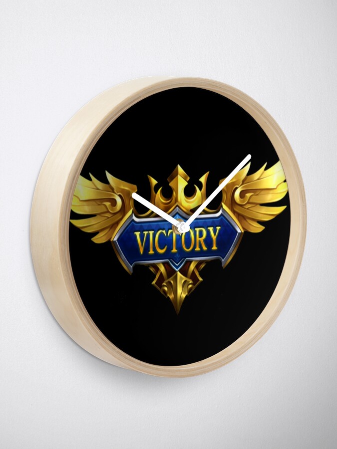 mobile legends moba clock by latesmuner redbubble redbubble