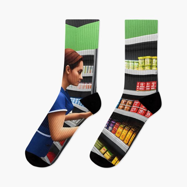 Item preview, British nurse at the food bank designed and sold by Colin Bentham.