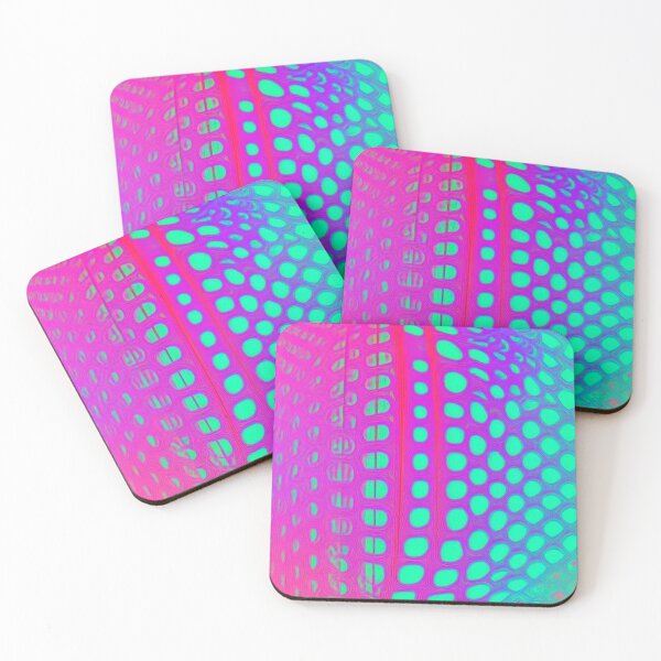 Item preview, Florescent blue, florescent, pink, abstract, glowing designed and sold by Ivan333Croatia.