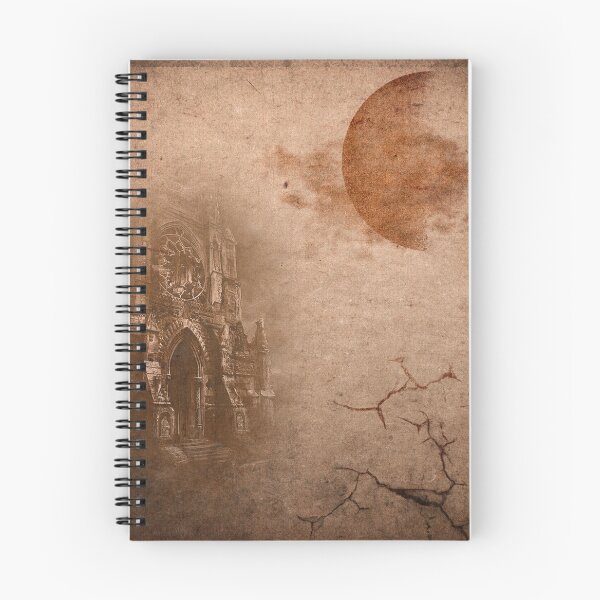 Item preview, Vintage notebook for those who are addicted to magic. Gothic style designed and sold by UnderTheLantern.