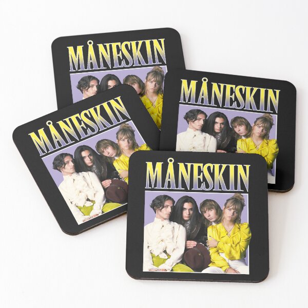 Item preview, Maneskin Måneskin - Winners of Eurovision Song Contest 2021 Italy Zitti E Buoni Retro Vintage Classi designed and sold by Parali-Westerh.
