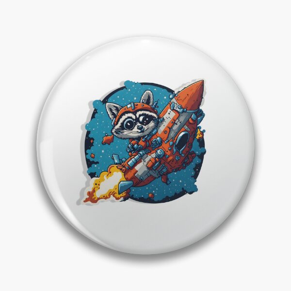 Item preview, Rocket raccoon designed and sold by Pug-Obsession.