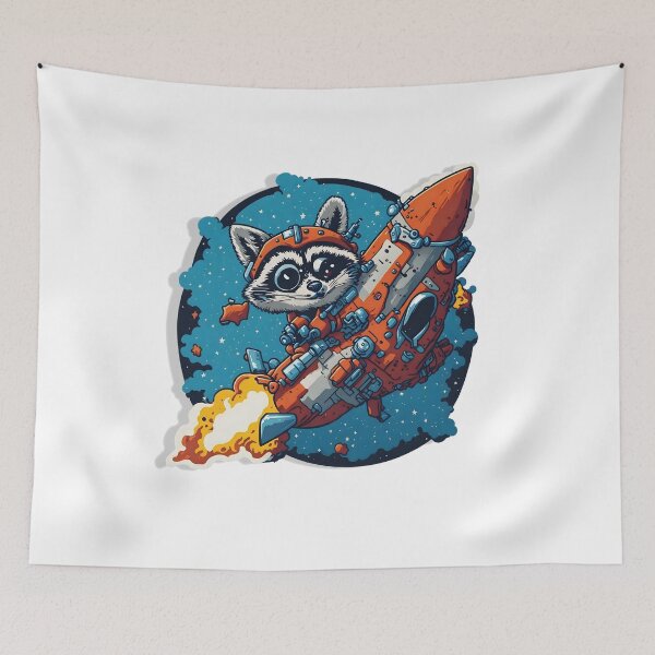 Item preview, Rocket raccoon designed and sold by Pug-Obsession.