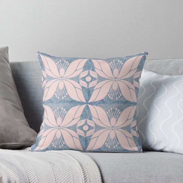 Item preview, Butterfly Floral Abstract Series - Dusty Blue designed and sold by Carina Parry Studios.