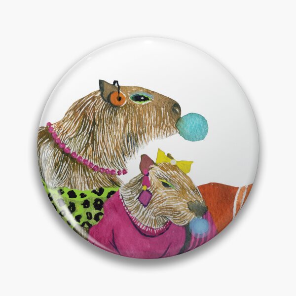 Item preview, Capybaras chewing gum designed and sold by Ekaterina Khozatskaya.
