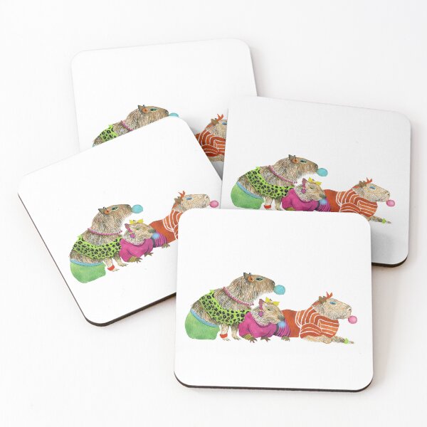 Item preview, Capybaras chewing gum designed and sold by Ekaterina Khozatskaya.
