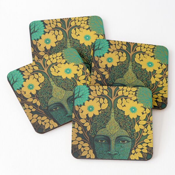 Item preview, Galería de flor de loto de buda designed and sold by bharuarts.