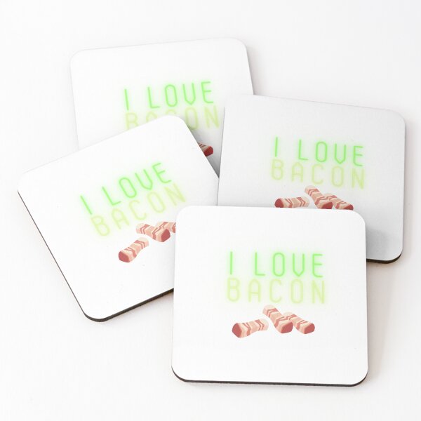 Item preview, I love bacon. designed and sold by MikoMiko-kokoro.