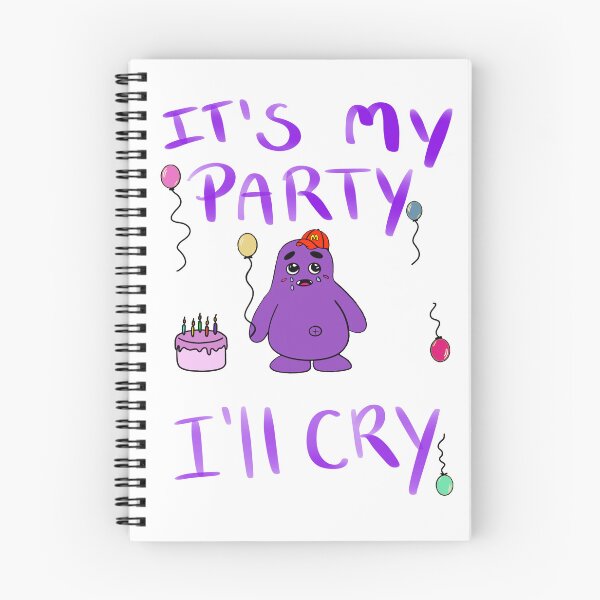 Item preview, ITS MY PARTY GRIMACE designed and sold by SWANKLES.